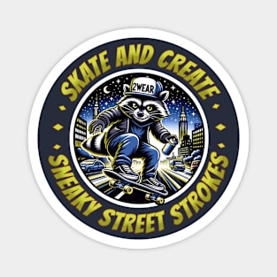 Sneaky Street Strokes Magnet